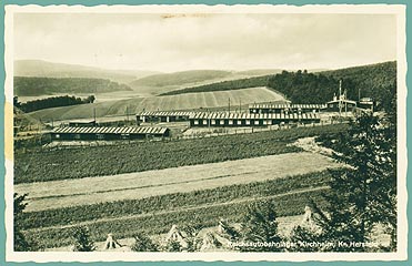 Barracks for freeway builders